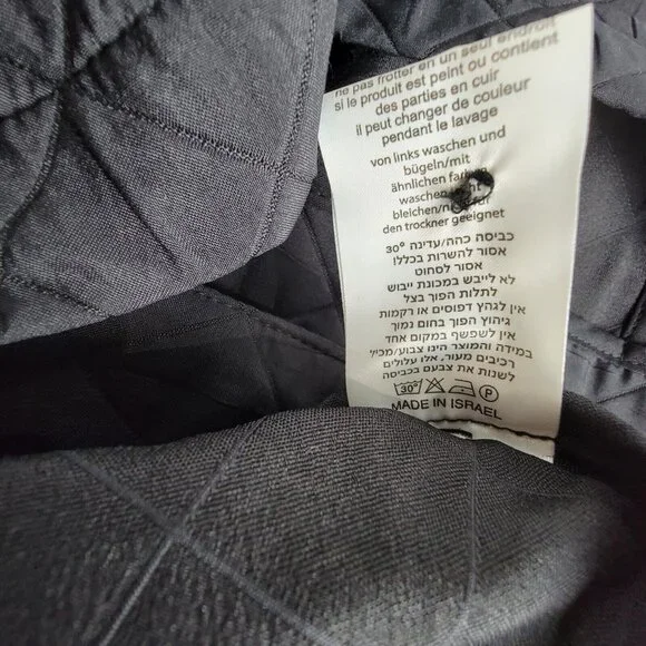 Veste Femme GERSHONB RAM - Taille M, Bleu - Longueur 91 Cm - 100% Coton - Neuf Jamais Porté